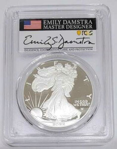 2022-W PCGS PR70DCAM �V���o�[�C�[�O�� T-2 �A�h�o���X�����[�X �G�~���[�E�_���X�g�� �T�C������