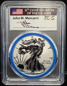 2019 W ���o�[�X�v���[�t �V���o�[�C�[�O�� PCGS PR70 | Mercanti FDOI Pride MES FLAWLESS