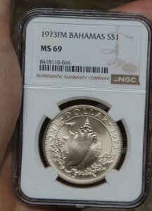 1973�N �o�n�}�A�V���o�[�h���R���N�V�F�� -- MS 69 ������NGC