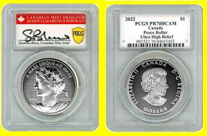 2022�N �J�i�_ �s�[�X�h�� PCGS PR 70 �E���g���n�C�����[�t S �u�����g�V�[���h �|�b�v75