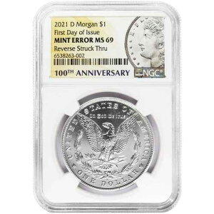 2021-D 1�h�� �����K����� NGC MS69 FDI �~���g �G���[���o�[�X�X�g���b�N�X���[