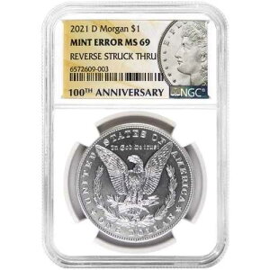 2021-D 1�h�� �����K����� NGC MS69 �~���g�G���[ ���o�[�X�X�g���b�N�X���[