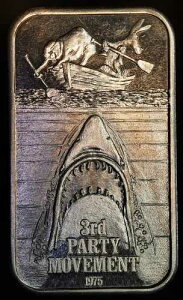 1975�N JAWS �O���[�g�z���C�g�V���[�N �����I ��O���} 1�I���X 999 ����o�[ C3735