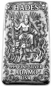 10�I���X �V���o�[�A�[�g�o�[ 999 - Hades - ����� - Adamo Metals