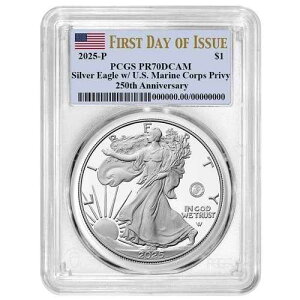 �v���Z�[�� - 2025-P $1 1�I���X �v���[�t �A�����J�� �V���o�[ �C�[�O�� �C���� �v���C�x�[�g PCGS