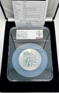 2024 �T���A 5�I���X �V���o�[ UHR ���C�g�E�I�u�E���o�e�B NGC REV PF70 FDOI �e�C���[ ?COINGIANTS?
