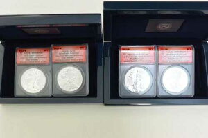 2012S/2013W �V���o�[�C�[�O�� 4���Z�b�g ANACS RP70/PR70/RP70/EU70 ���� COA