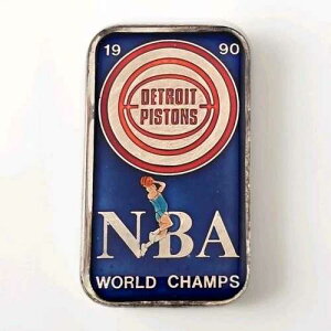 1990 NBA �f�g���C�g �s�X�g���Y ���[���h�`�����s�I�� 1�I���X �V���o�[ �G�i�����o�[ �U�E�~���g ���Ɋ�