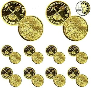���b�g 10 x 1/100 �I���X ���i�[�N .9999 ���� �v���X�y�N�^�[ ���E���h �J�v�Z������