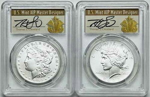 2023�N ���[�K�����s�[�X 2���Z�b�g PCGS MS70 ADV. �����[�X POP-70 ~�g�[�}�X�E�N���[�u�����h