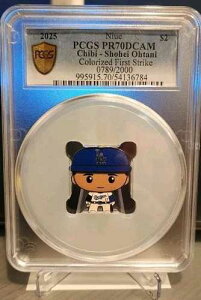PCGS PR70DCAM Pop 1/2 - ��J�ĕ� �J���[���C�Y ���уt�@�[�X�g�X�g���C�N�R�C�� 789/2000