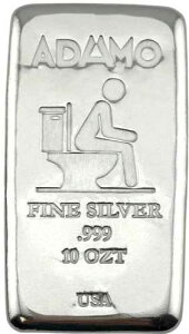 10�I���X �V���o�[�o�[ 999�X�^���_�[�h - Don't Give a Crap - Adamo Metals - 100% - �č�