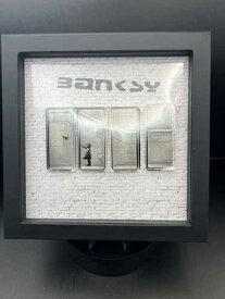 Banksy For All: Girl with Balloon 4 x 1 oz シルバーバーセット グラフィティアート 0.999