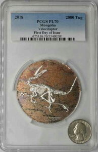2018�N �����S�� 3�I���X .999 �V���o�[ ���F���L���v�g�� - PCGS PL70 FDOI - ?COINGIANTS?