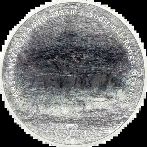 �N�b�N���� 2020 $25 CARSTENSZ PYRAMID 7 Summits 5�I���X �V���o�[�R�C�� -