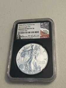 2019 W ASE Enhanced Rev PF70 NGC Pride of Two Nations Cabral �T�C������