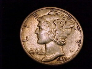 1927-S �}�[�L�����[�E�_�C���A�O���[�h��Very Fine����Extra Fine�B�������R�C���ł��B