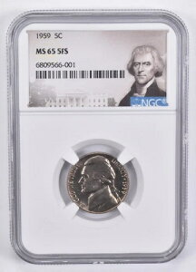 MS65 5FS 1959 �W�F�t�@�[�\���j�b�P�� NGC�X�y�V�������x��
