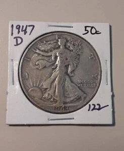 1947-D �E�H�[�L���O�E���o�e�B�E�n�[�t�_���[ �f���o�[�����ǔ��s US 50�Z���g 90%��� (122-2270)