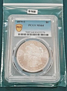 1879�NS�⃂���K���h���IPCGS MS64�I�f���炵���R�C���IA168