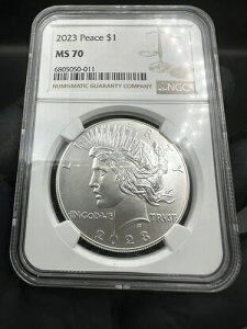 2023�N 1�h�� �s�[�X��� NGC MS70 �u���E�����x��