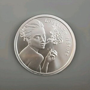 �V���o�[�V�[���h������� Legalize Nature 2oz 2019 BU Cannabis COA #164/458