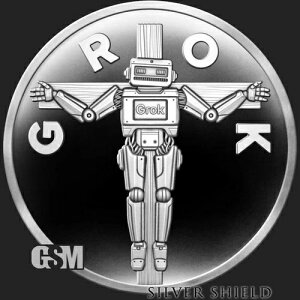 2025 1�I���X GROK �v���[�t - (SSG �̂�) �V���o�[�V�[���h .999 ���x - �u�킸�� 276 ���̂ݒ����v