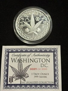 2018�N 1�I���X �V���o�[ �v���[�t ���@�� ���V���g��D.C. .999 COA 89/1000 �喃��