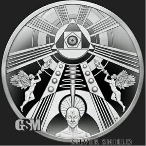 2025 - THE MATRIX EYE - 1�I���X .999 �t�@�C���V���o�[ �V�[���h�v���[�t �}�C�N���~���g �݌ɂ���