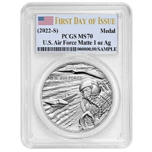 2022�N �A�����J��R 1�I���X �V���o�[���_�� PCGS MS70 FDOI �����x��