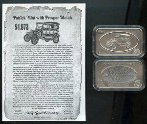 ROSPER METALS PATRICK MINT ���f��T ���A�A���e�B�[�N 1�I���X .999 ���� LTD100