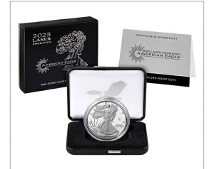 ??2025 ���[�U�[���� �A�����J���C�[�O�� 1�I���X �V���o�[ �v���[�t�R�C�� 25EAGLE SEALED