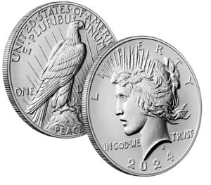 2024�N P �s�[�X �V���o�[ �_���[ 1�h�� �����ʃR�C�� OGP�t�� (KD220)