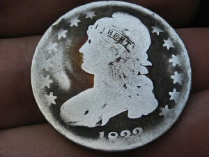 1833�N�� �L���b�v�h�o�X�g �V���o�[�n�[�t�h�� - �G�b�W���^�����O�A���[�{�[��/���x�ǍD