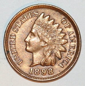 1898�N�C���f�B�A���w�b�h�Z���g - ���C�g�u���E�� - BU - #0896D