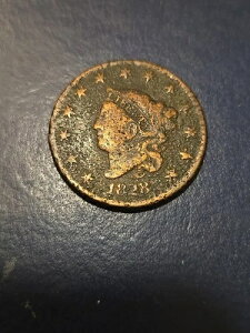 1828�N SWD �A�����J���O�� ��^ 1�Z���g���y�j�[ ���o�e�B�w�b�h�R�C��