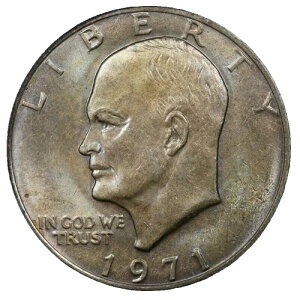 1971�N �A�C�[���n���[�h�� PCGS MS-64 �����X�^�[ ���ʃg�[�j���O �g�[���h�A�C�N