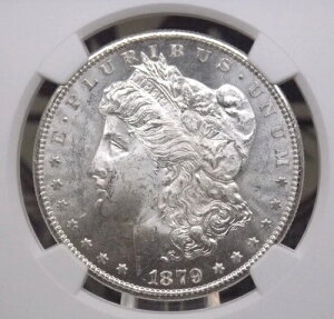 1879 S ���[�K�� �V���o�[ �_���[ $1 NGC MS63 #150 Unc BU ������ ECC&C, Inc.