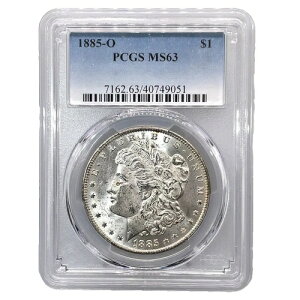 1885-O �����K����� 1�h�� PCGS MS63 ���������i�č��j