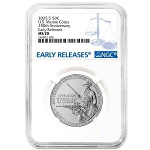 2025-S UNC �N���b�h 50�Z���g �A�����J�C���� 250���N�L�O NGC MS70