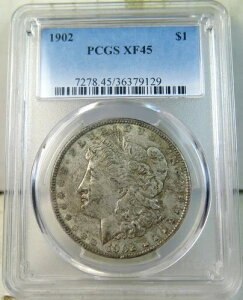 1902�N �����K���E�_���[ PCGS XF45 *VAM 4 �_�u���C���[ TOP100* BR