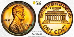 1970�N S 1C �����J�[���L�O�Z���g�APCGS�O���[�h PR 68 RD ���[�W�f�C�g�A�ϐF����