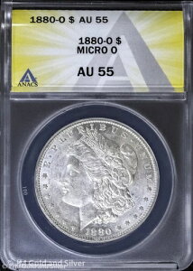 1880-O 1�h�� �����K����� ANACS AU 55 | �}�C�N��O