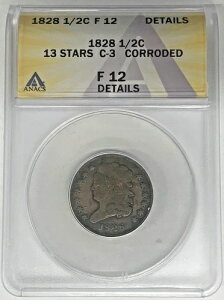 1828�N�� �N���V�b�N�w�b�h �n�[�t�Z���g 13�X�^�[ ANACS F 12 �ו����H����