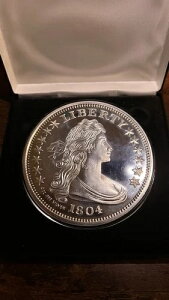 1804�N�� �h���[�v���� ���o�e�B 4�I���X �V���o�[ �g���r���[�g (.999) �J�v�Z���Ɣ�����������