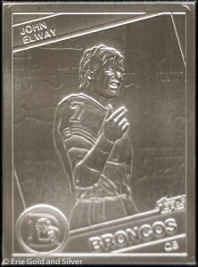 1984�N Topps �n�C�����h�~���g 4.25�I���X �V���o�[ �W�����E�G���E�F�C NFL �~���g�J�[�h
