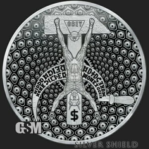 2022 �V���o�[�V�[���h COSMIC MAO - 5 �I���X - .999 �V���o�[ �v���[�t - SSG - �� COA!