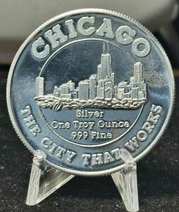 �� 1982�N 1�I���X .999 �V���o�[���E���h �V�J�S�uThe City that Works�v�W�F�[���E�o�[��
