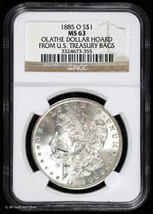1885-O �����K����� NGC MS 63 | �I���C�T�E�h���E�z�[�h ������ UNC