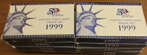 1999�N �v���[�t�Z�b�g 10�Z�b�g �č������� �N�H�[�^�[5�� + �R�C��4�� COA 1�N�� �BQ